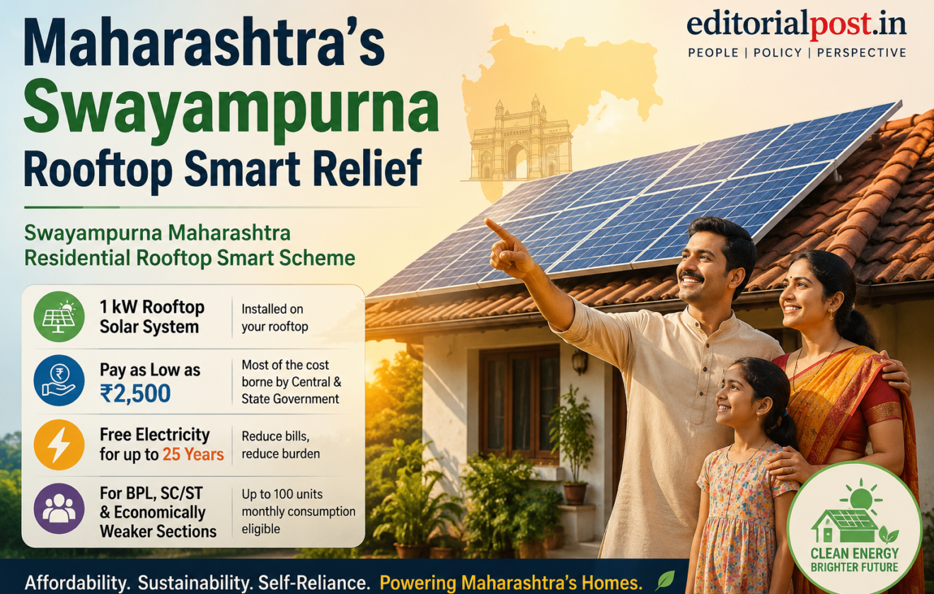 Maharashtra’s Swayampurna Rooftop Smart Relief