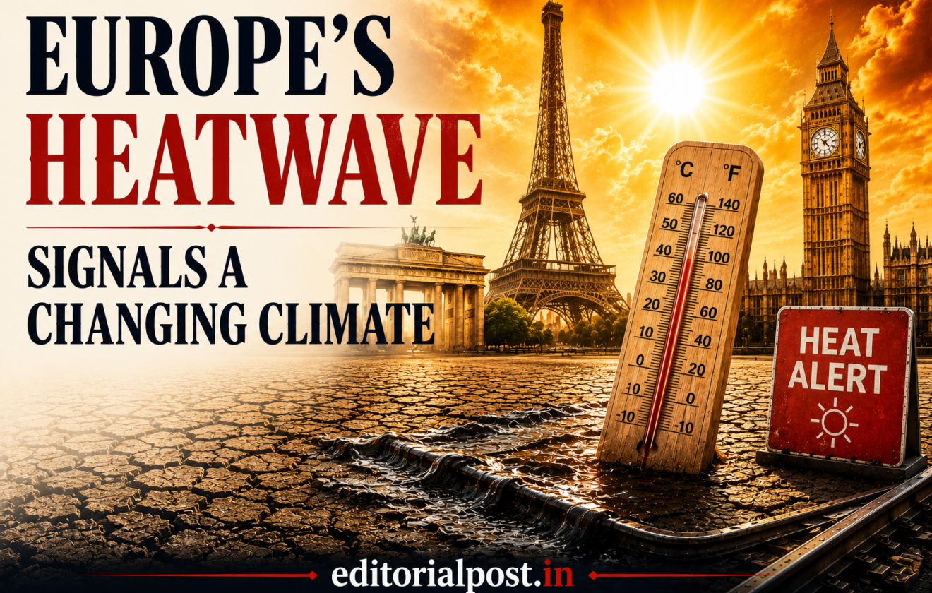 Europe’s Heatwave Signals a Changing Climate